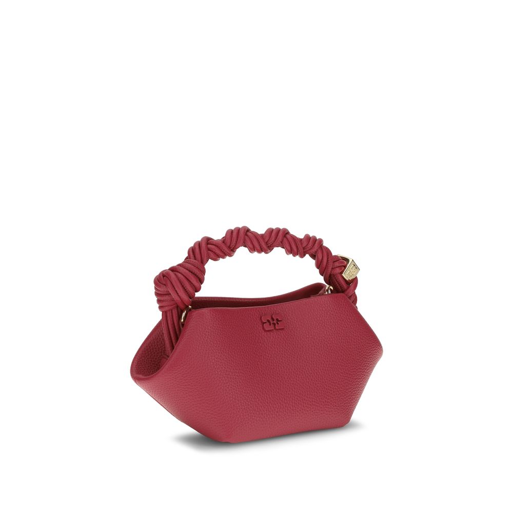 Ganni Red Mini Bou Handbag