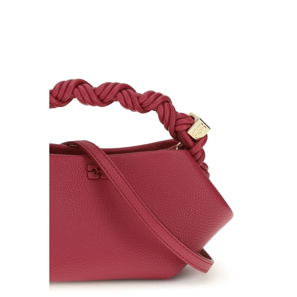 Ganni Red Mini Bou Handbag