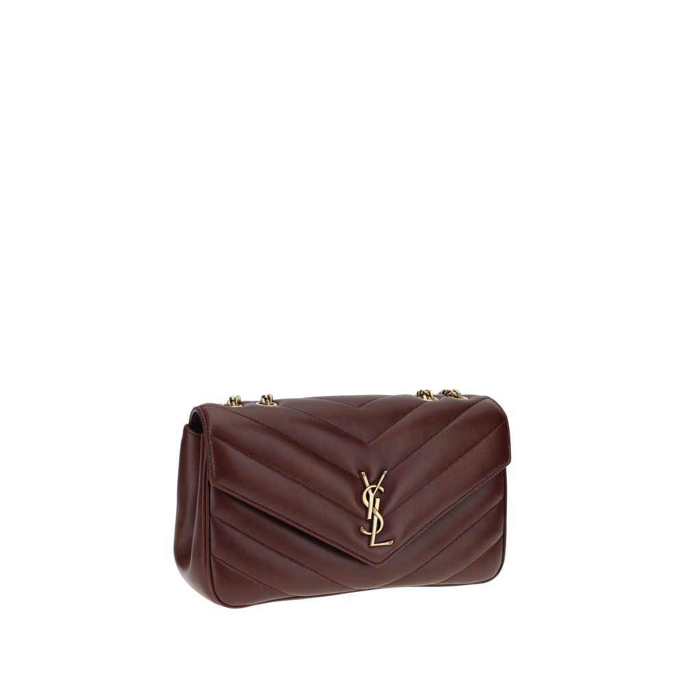 Saint Laurent Bordeaux LouLou Shoulder Bag