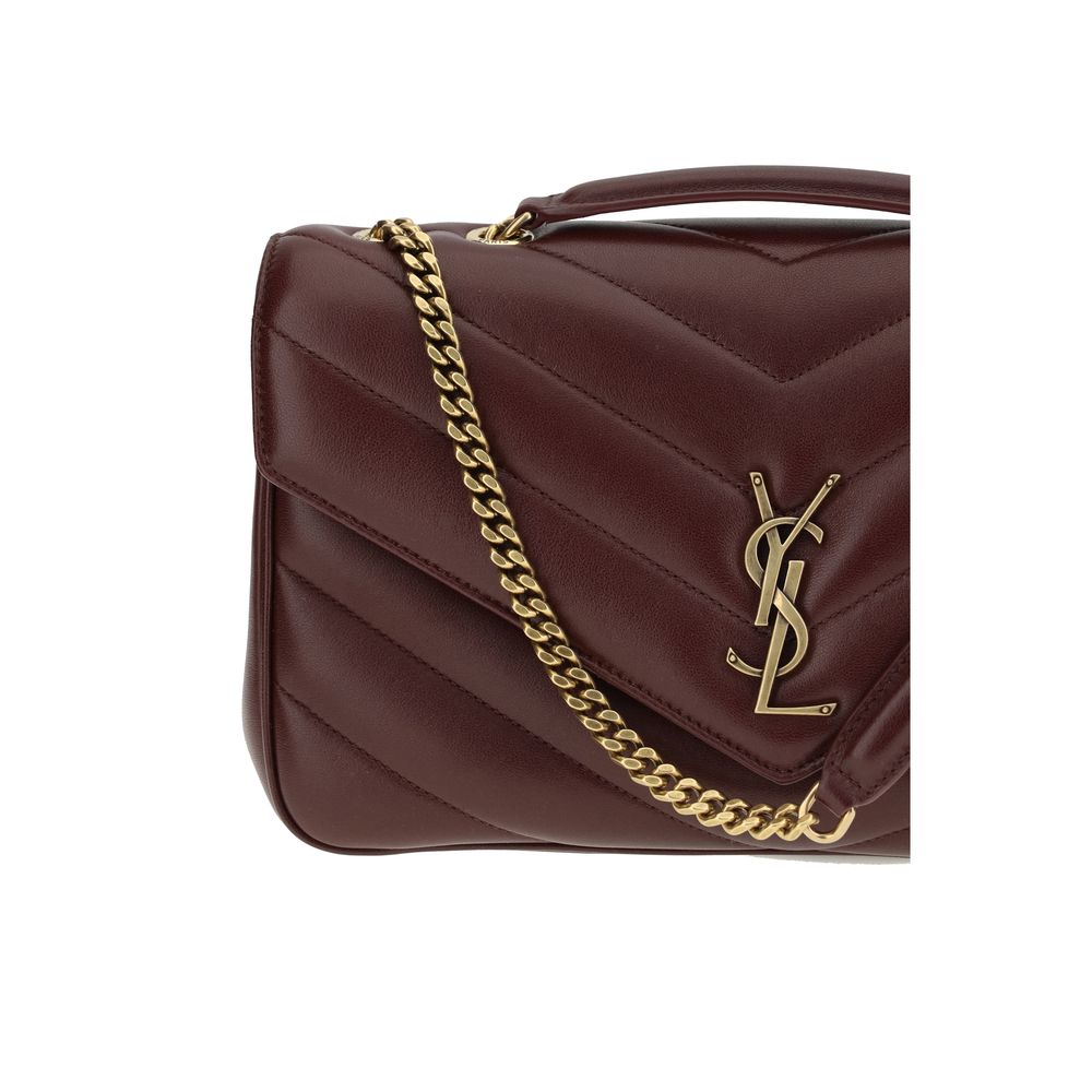 Saint Laurent Bordeaux LouLou Shoulder Bag