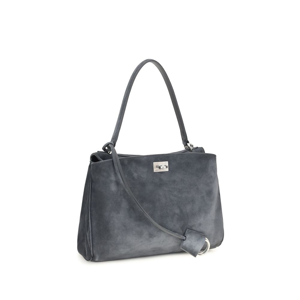 Balenciaga Gray  Small Rodeo  Handbag