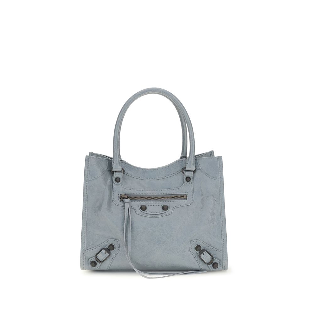 Balenciaga Blue  Le City Mini Tote Bag