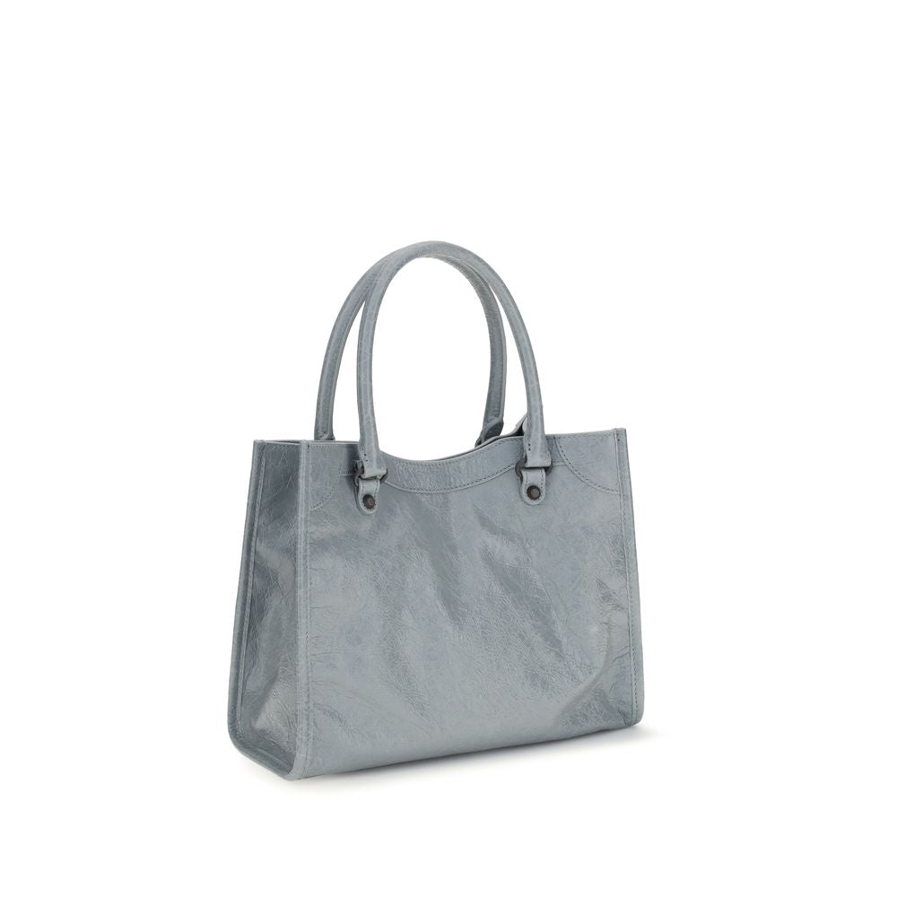 Balenciaga Blue  Le City Mini Tote Bag