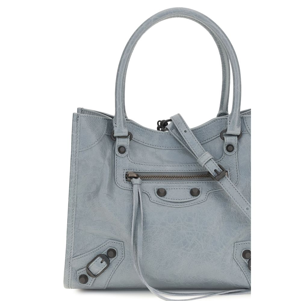 Balenciaga Blue  Le City Mini Tote Bag