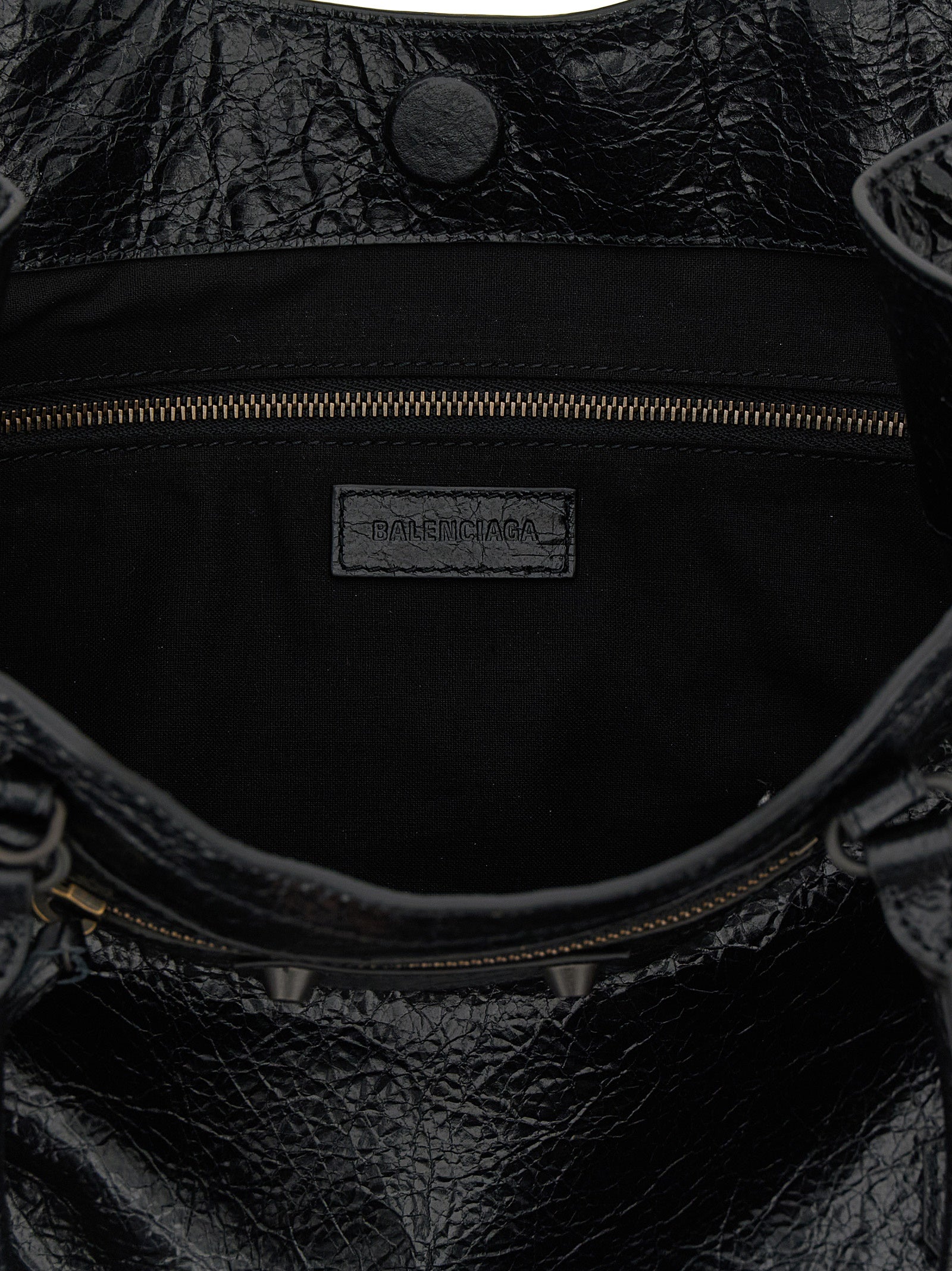 Balenciaga Black Le City  Tote Bag
