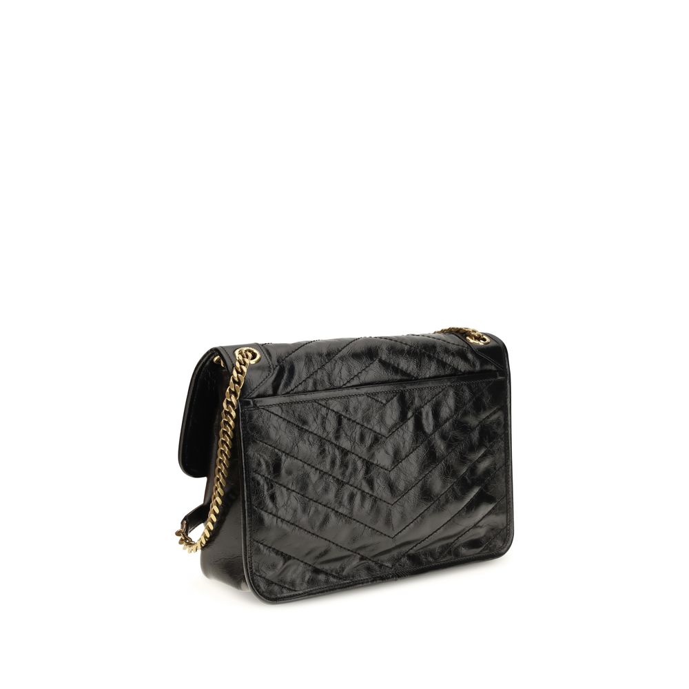 Saint Laurent Black  Niki Shoulder Bag