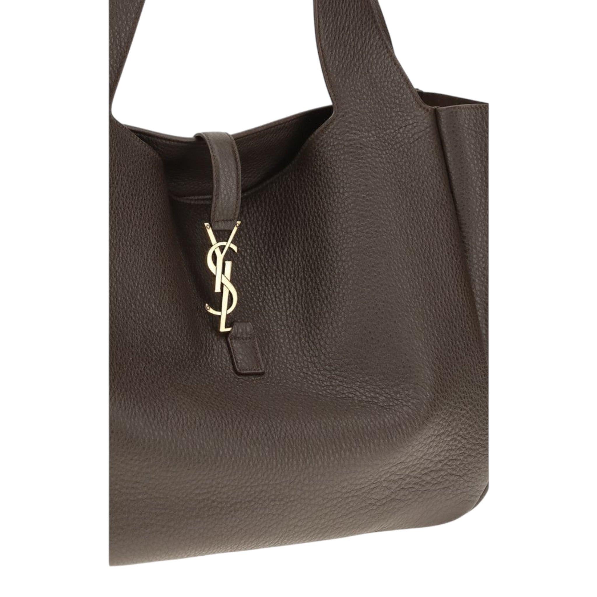 Saint Laurent Brown  Le 5 À 7  Shoulder Bag