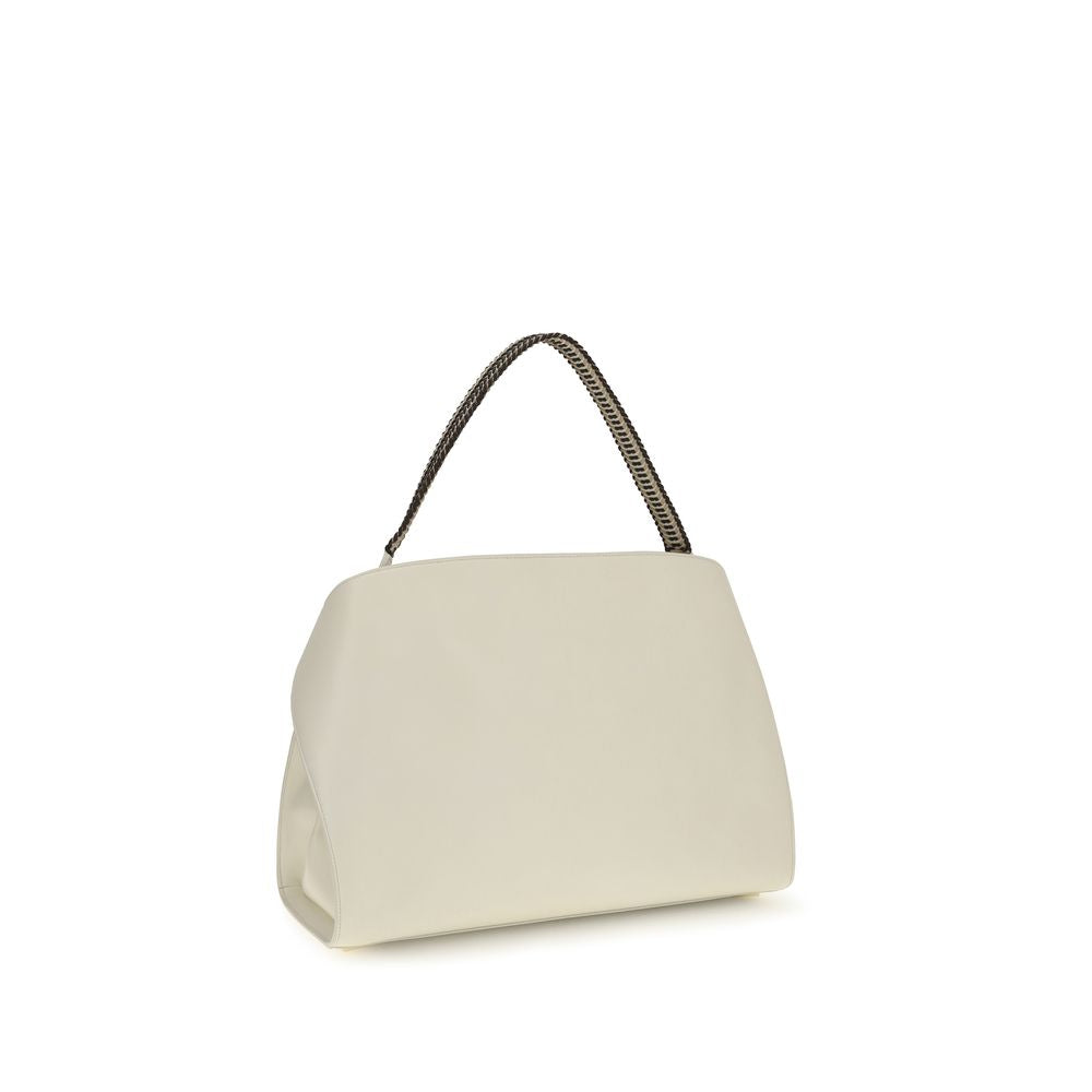 Ferragamo Beige Large Hug  Shoulder Bag