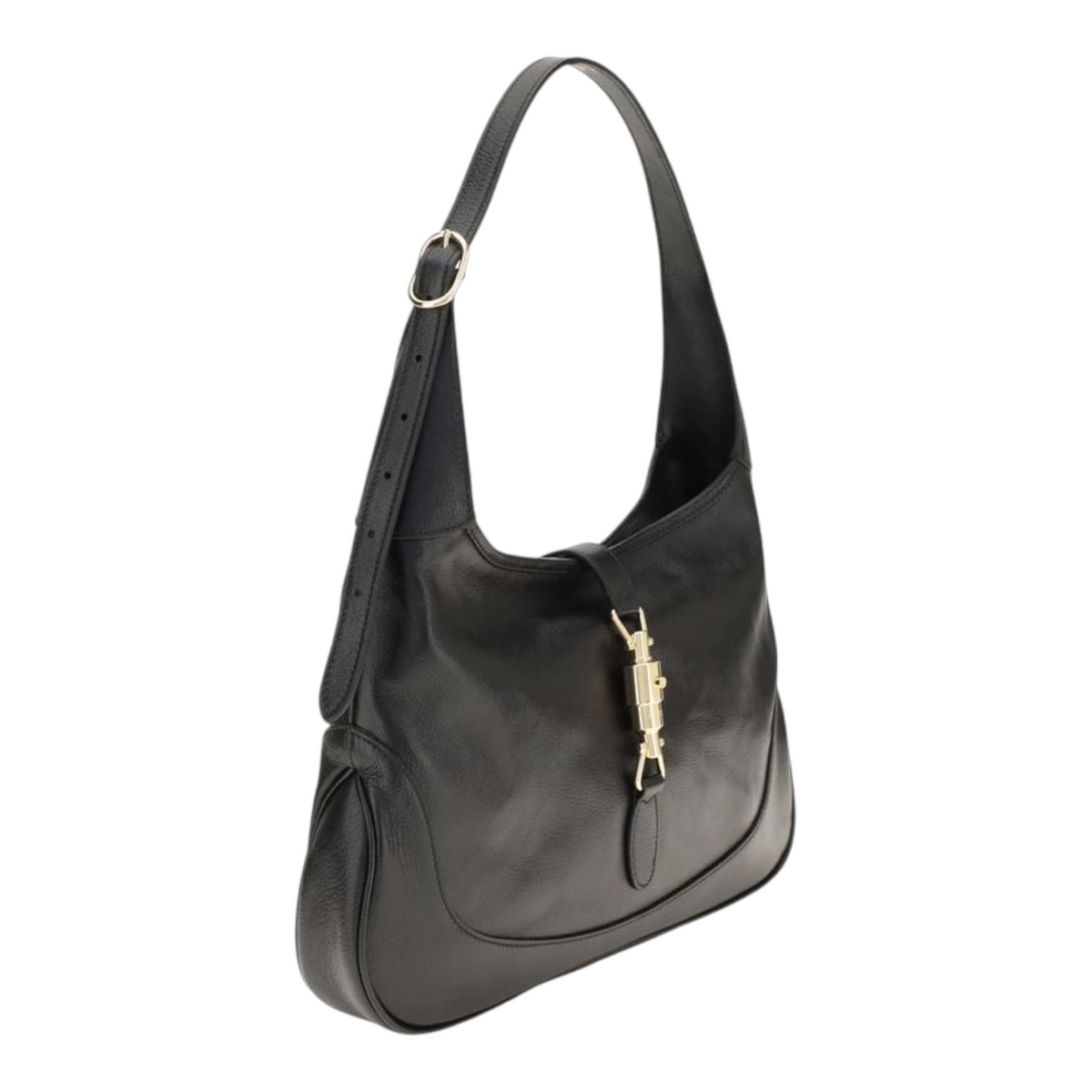 Gucci Medium Jackie 1961 Bolso de Mano Negro Piel