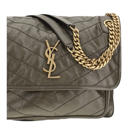 Saint Laurent Niki Shoulder Bag Black