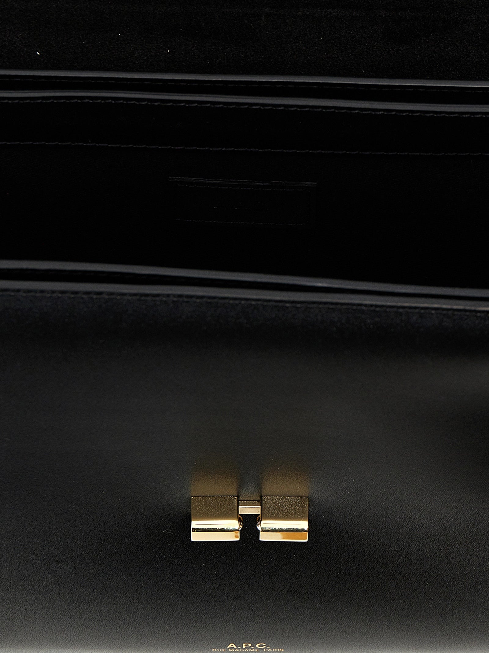 A.P.C. Black Grace Small Crossbody Bag