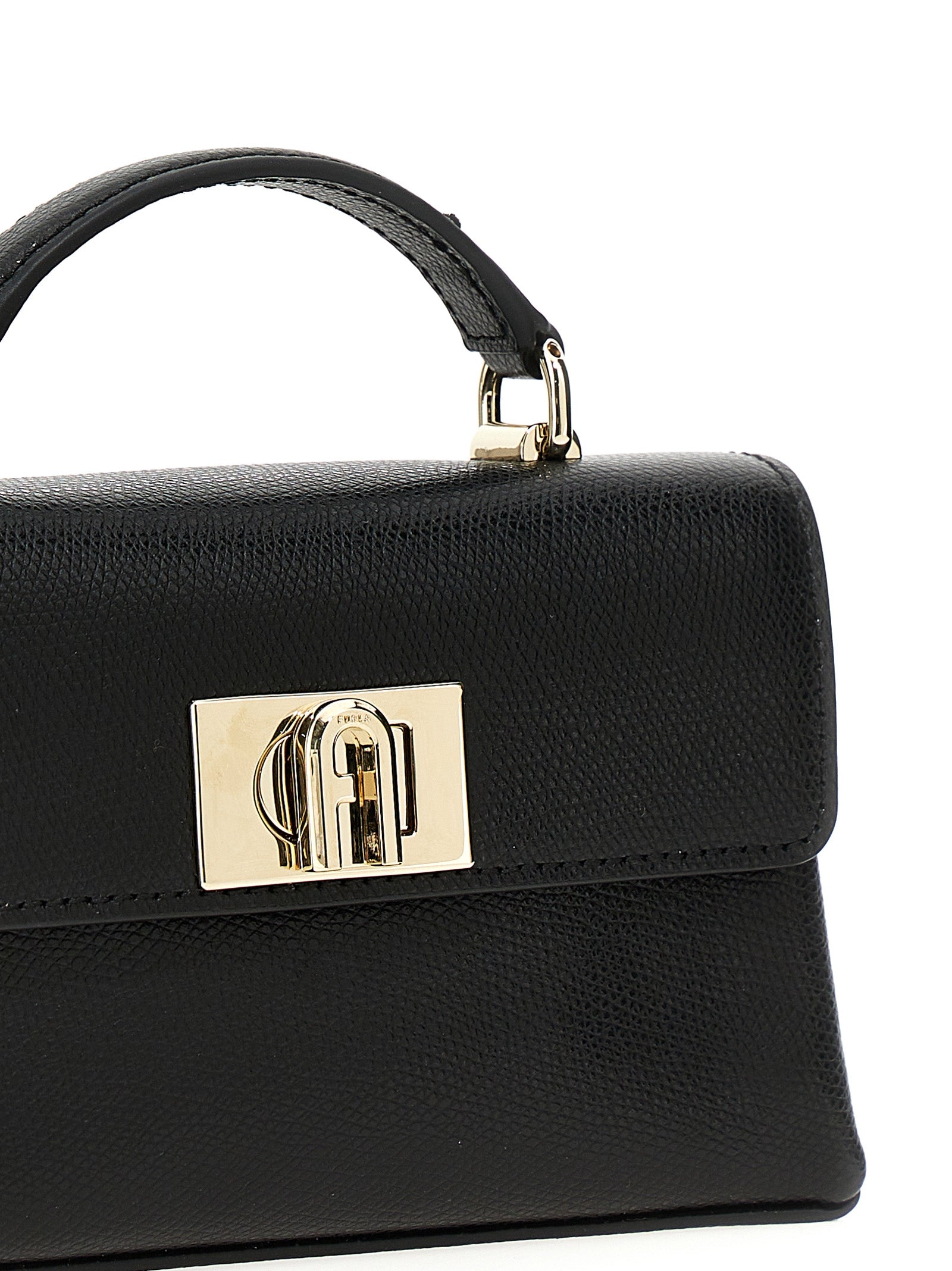 Furla Black  1927 Mini Crossbody Bag