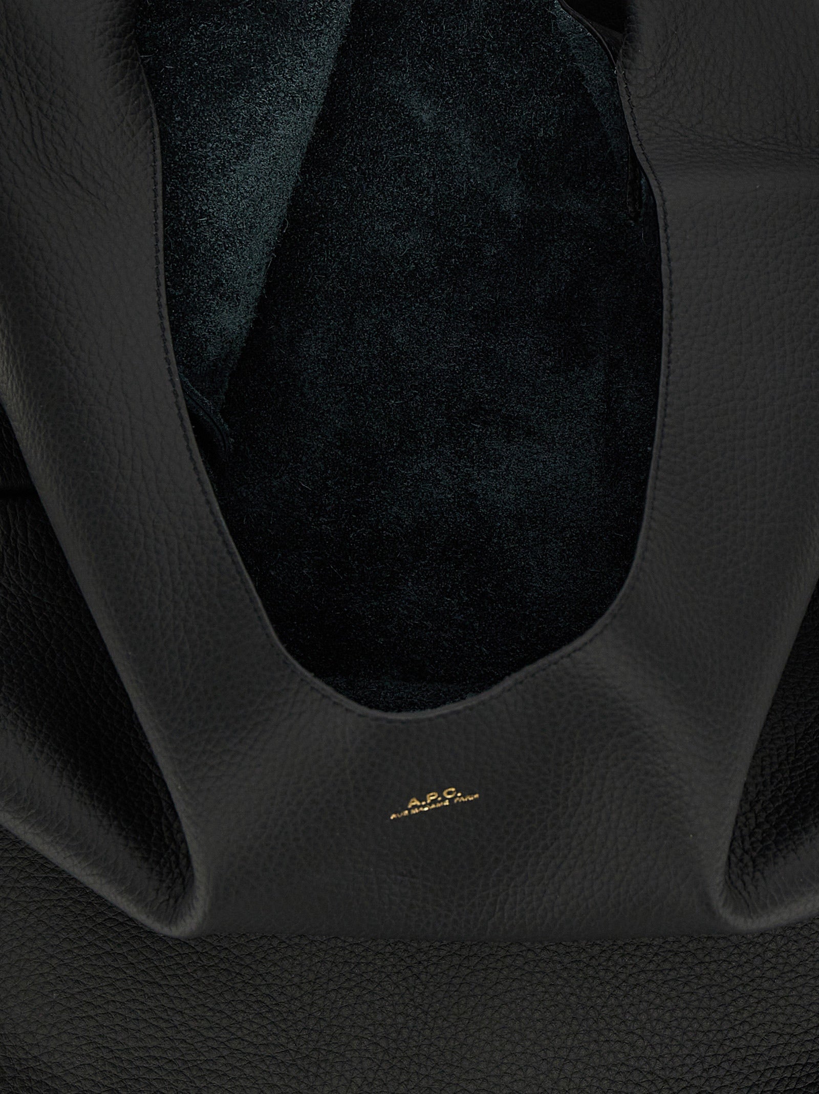 A.P.C. Black Le Neige Shoulder Bag