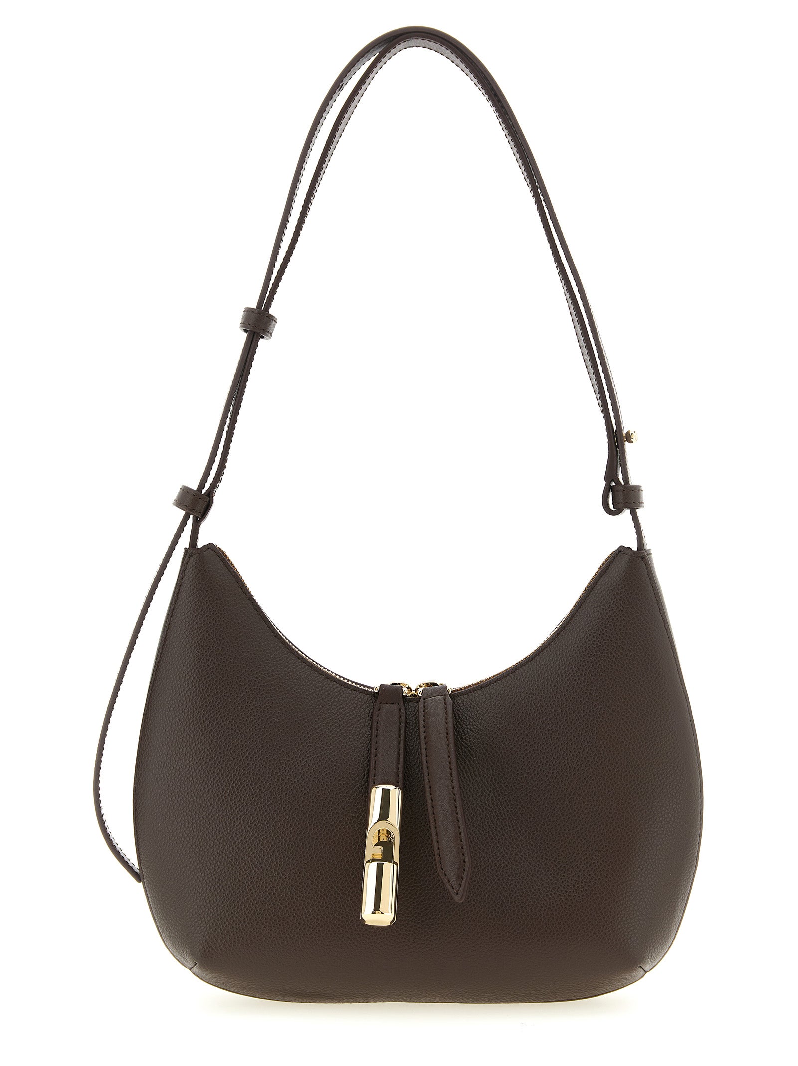 Furla Brown Goccia Shoulder Bag