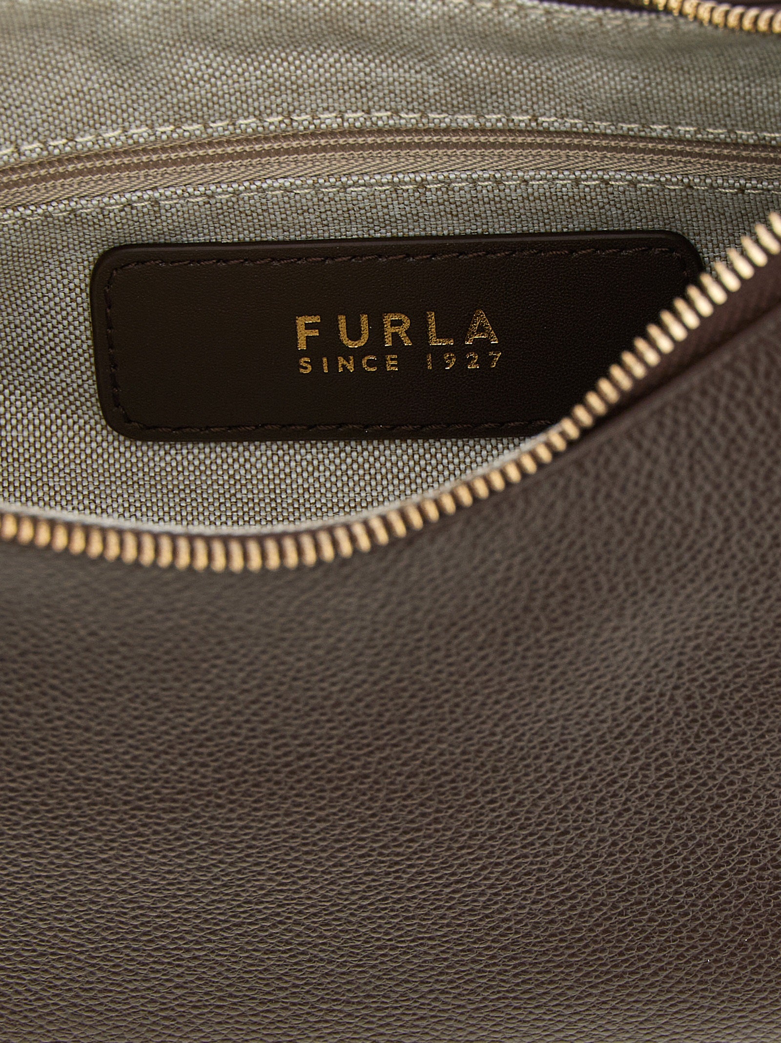 Furla Brown Goccia Shoulder Bag