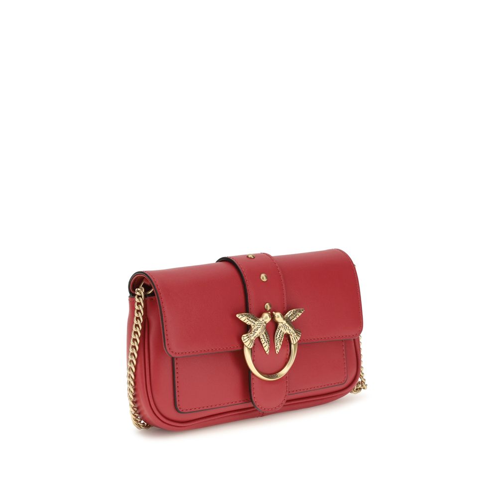 PINKO Red Love One Shoulder Bag