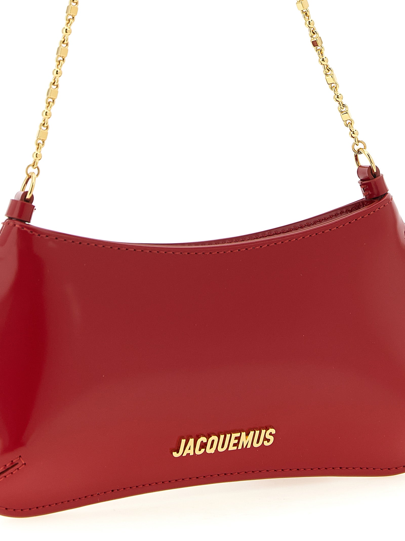 Jacquemus Red Le Petit Bisou Chaîne