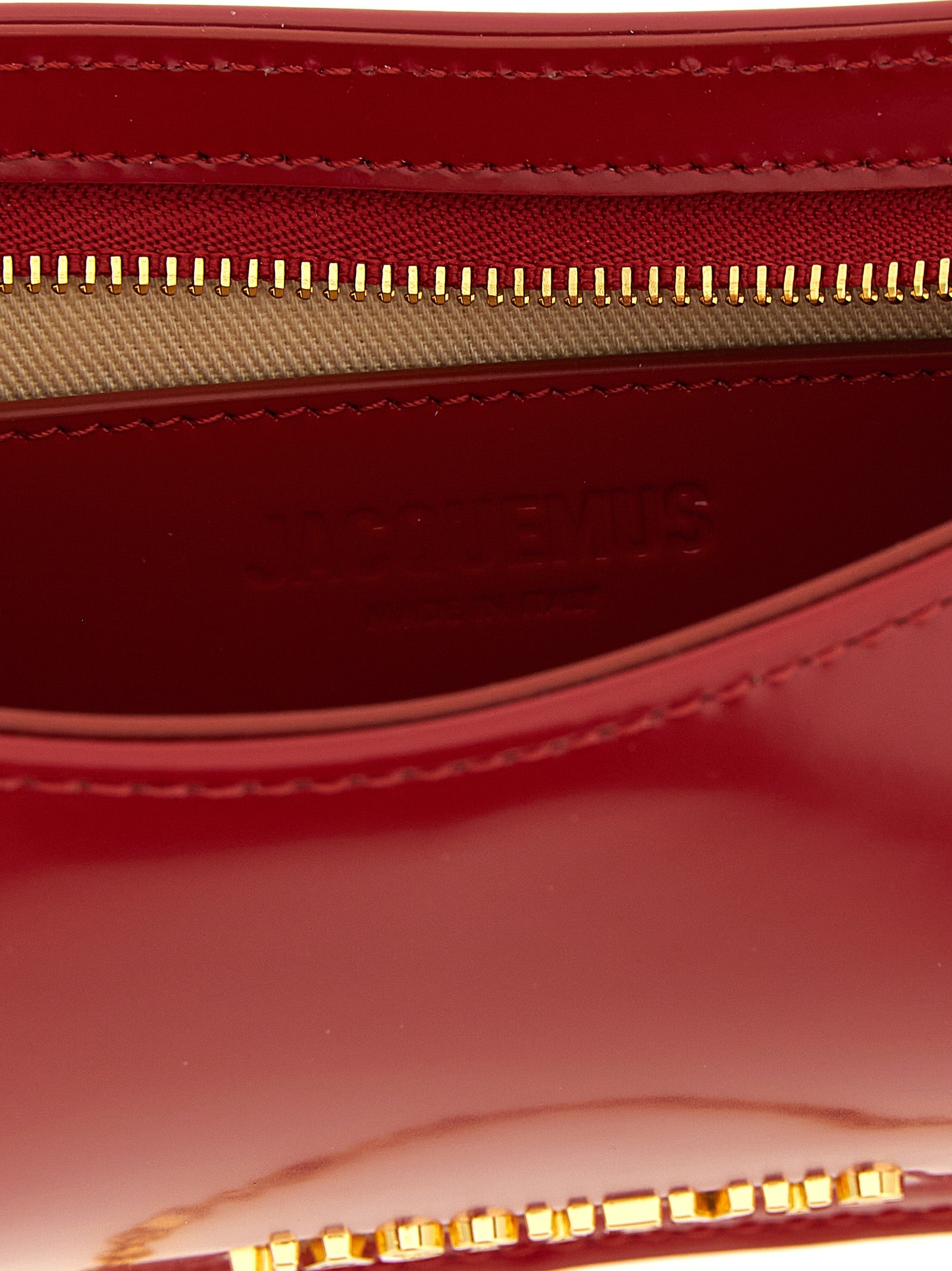 Jacquemus Red Le Petit Bisou Chaîne