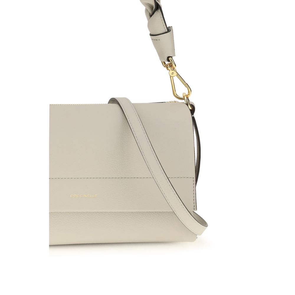 Coccinelle Beige  Boheme Shoulder Bag