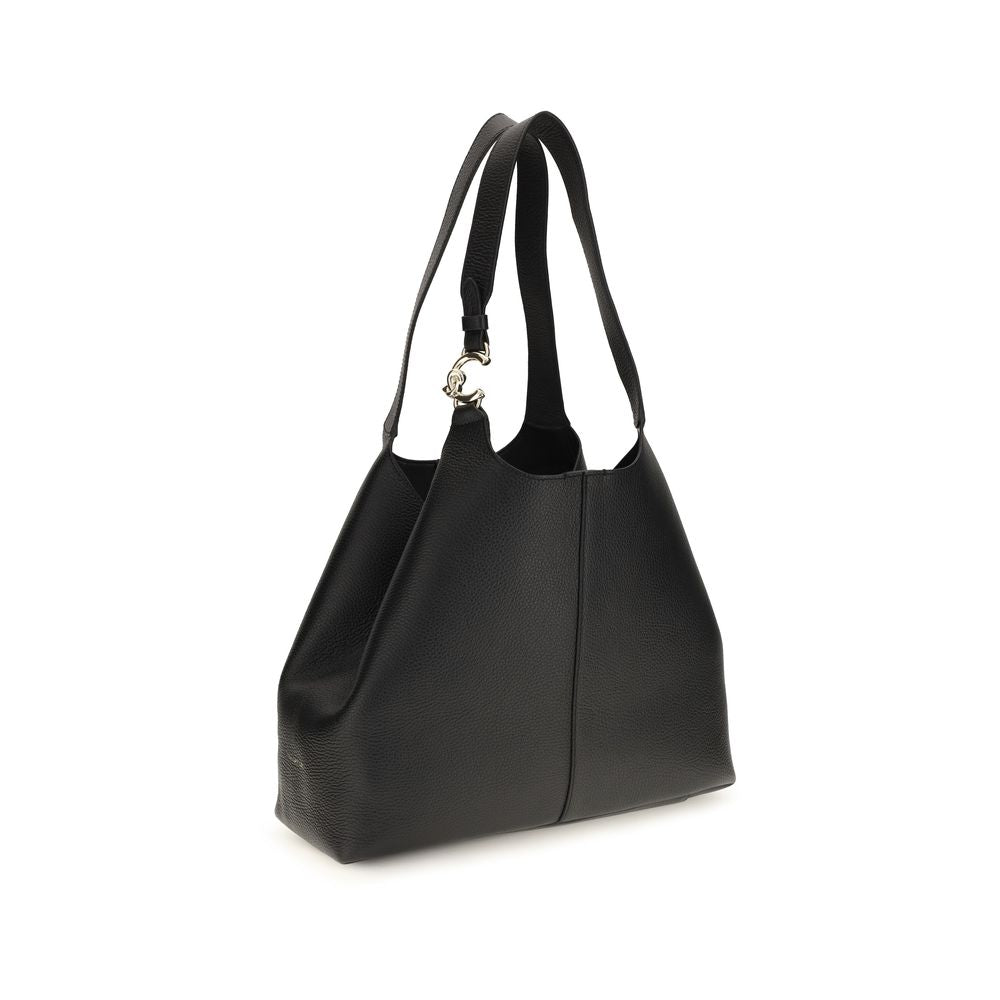 Coccinelle Black  Large C-Easy Tote Bag