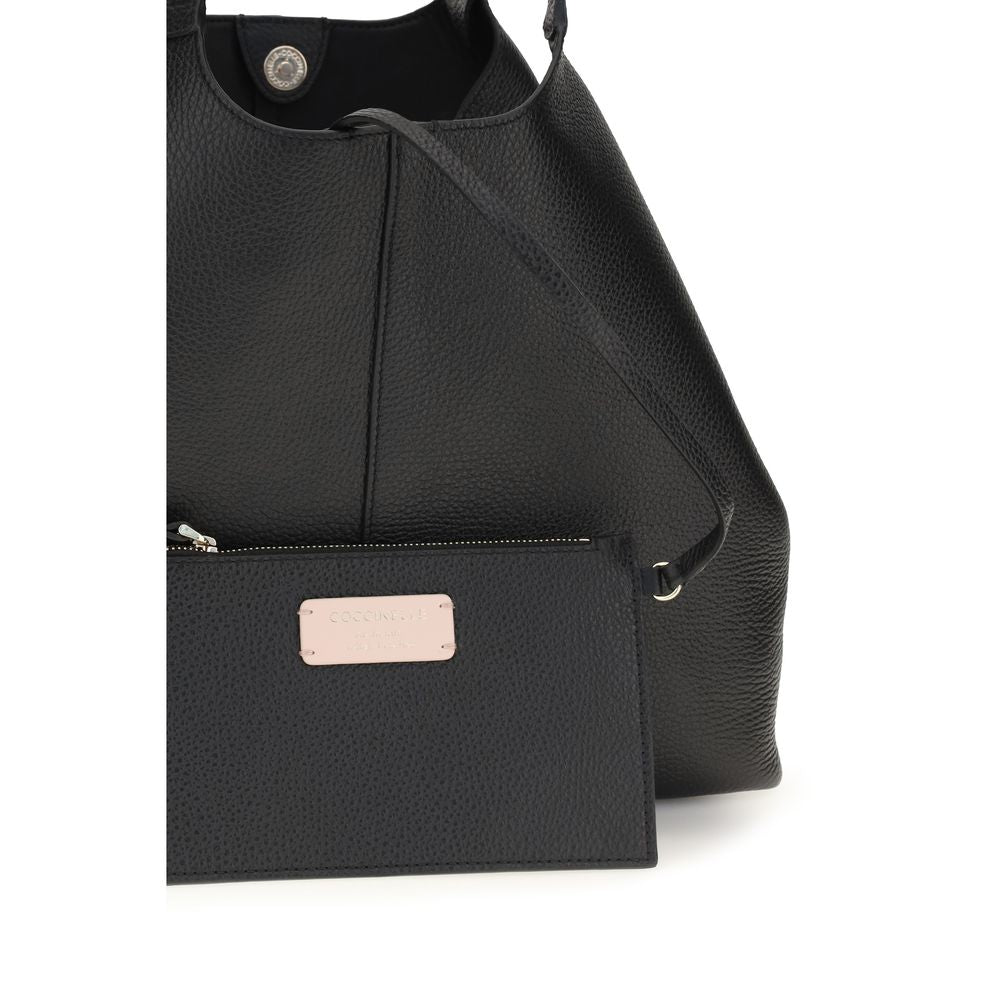 Coccinelle Black  Large C-Easy Tote Bag