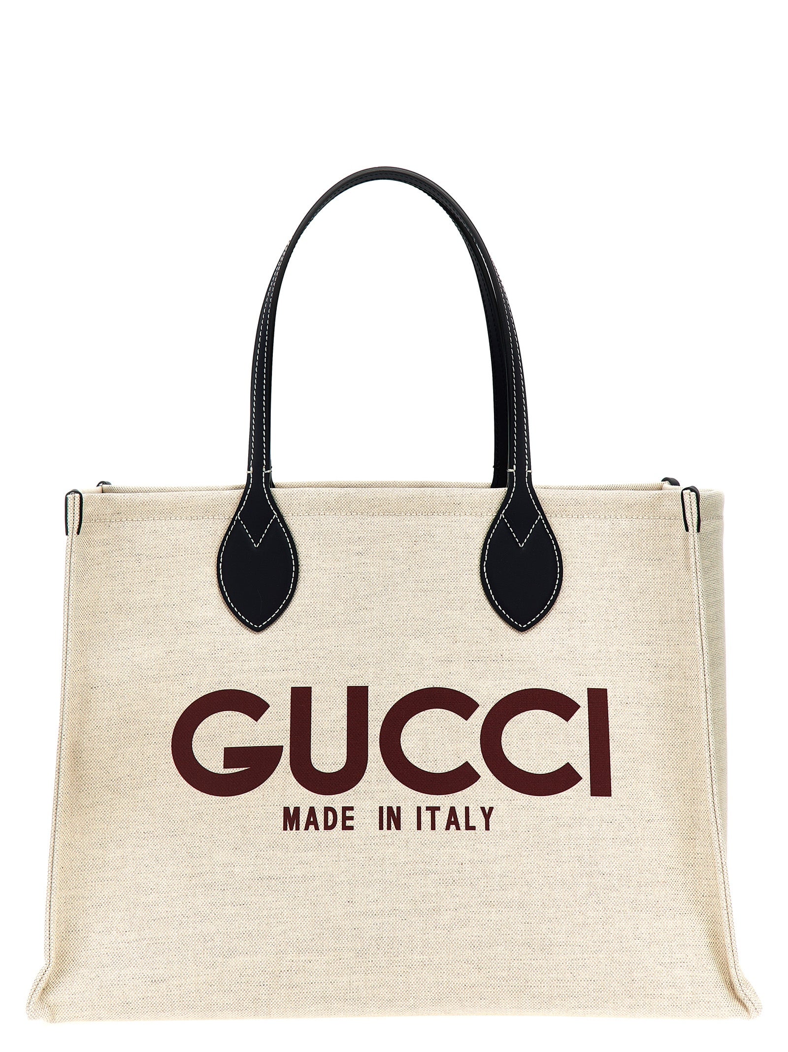 Gucci Beige Midi Tote Bag