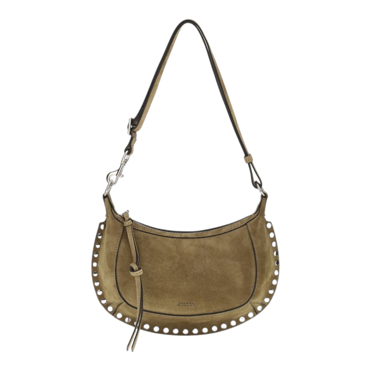 Isabel Marant Oskan Moon Bolso de Hombro Beige
