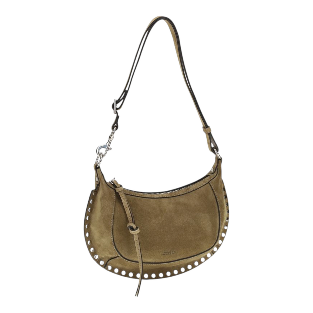 Isabel Marant Oskan Moon Bolso de Hombro Beige
