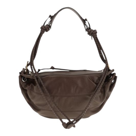 Isabel Marant Maia Shoulder Bag Brown Leather