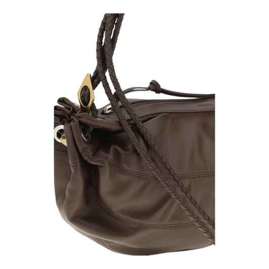Isabel Marant Maia Shoulder Bag Brown Leather