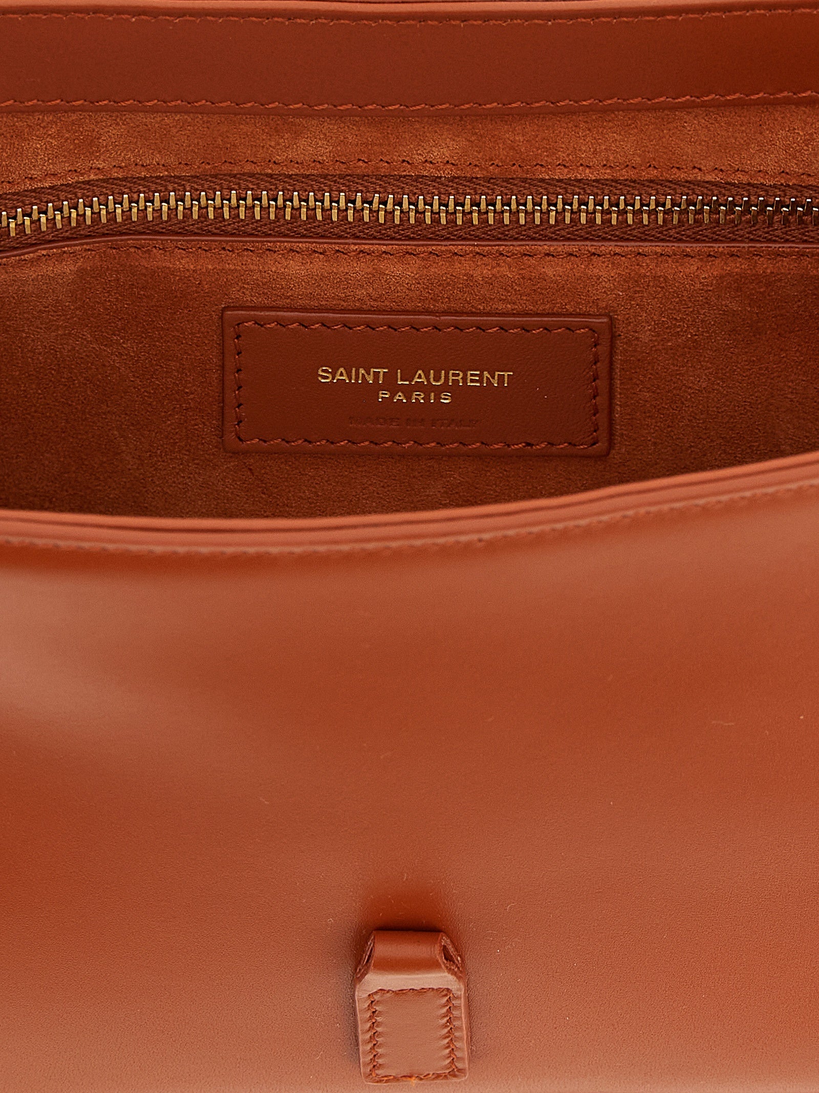 Saint Laurent Orange Le 5 à 7  Shoulder Bag