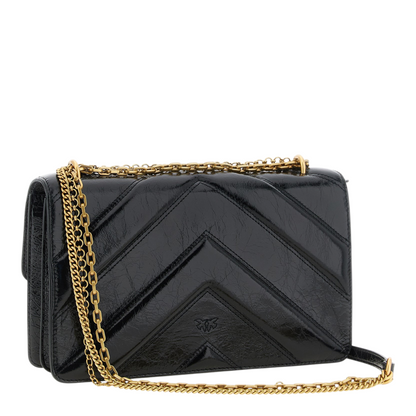 PINKO Love Shoulder Bag Black