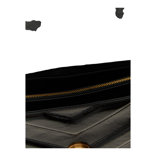 PINKO Love Bolso de Hombro Negro