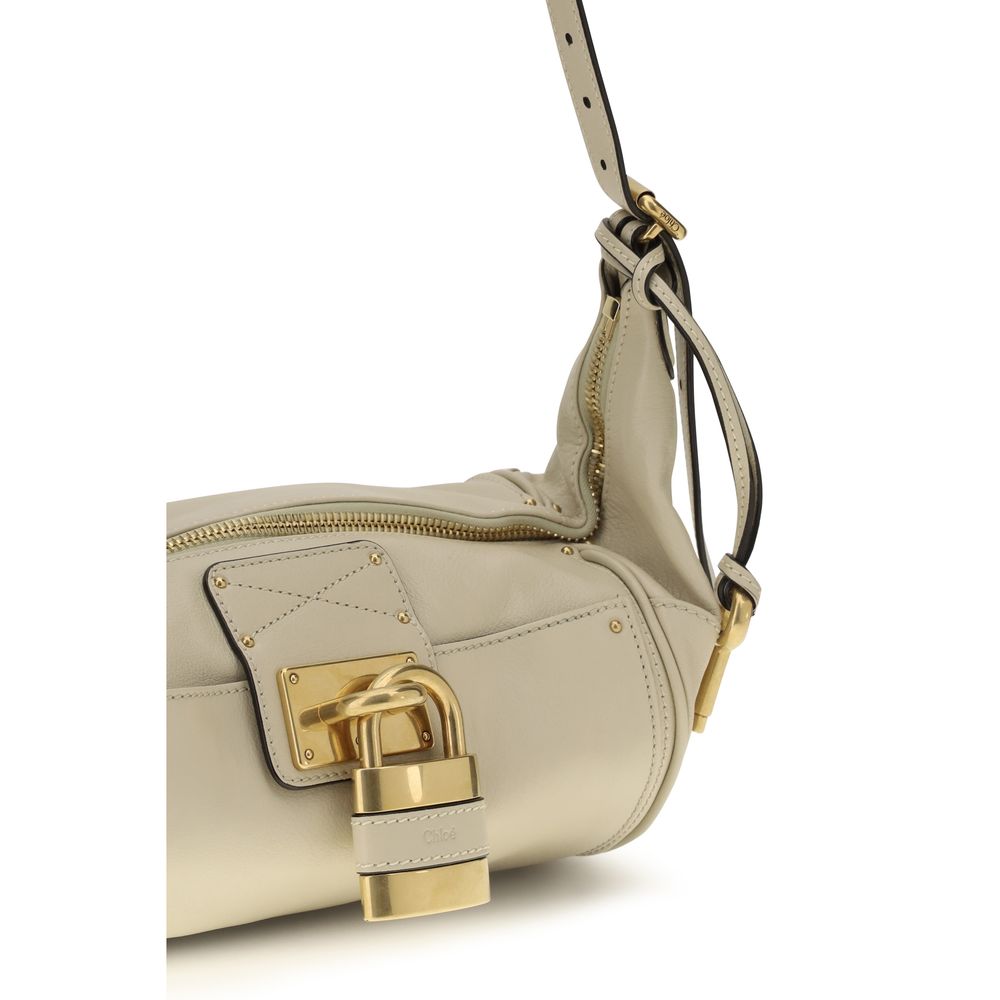 Chloé Beige  Small Paddington  Shoulder Bag