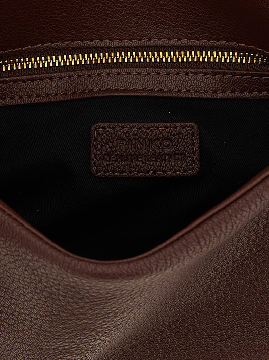 PINKO Love Shoulder Bag Brown