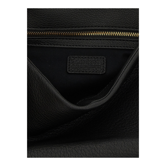 PINKO Bolso de Hombro Negro