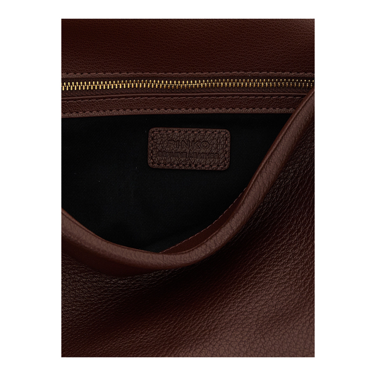 PINKO Love Birds Bolso de Hombro Marrón