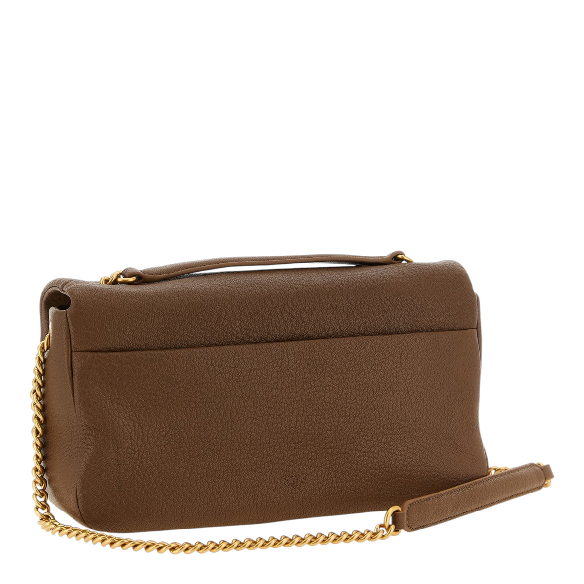 PINKO Love Birds Bolso de Hombro Marrón