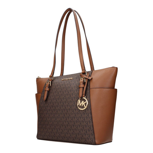 Michael Kors Charlotte Tote Bag Brown