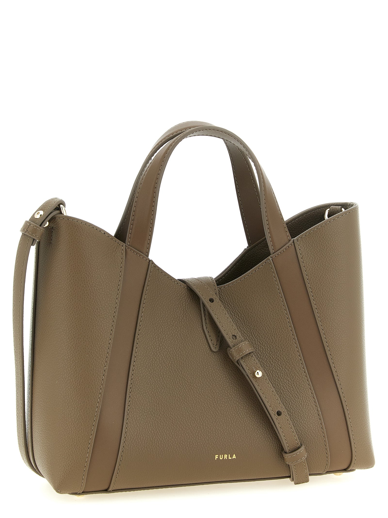 Furla Gray Goccia STote Bag