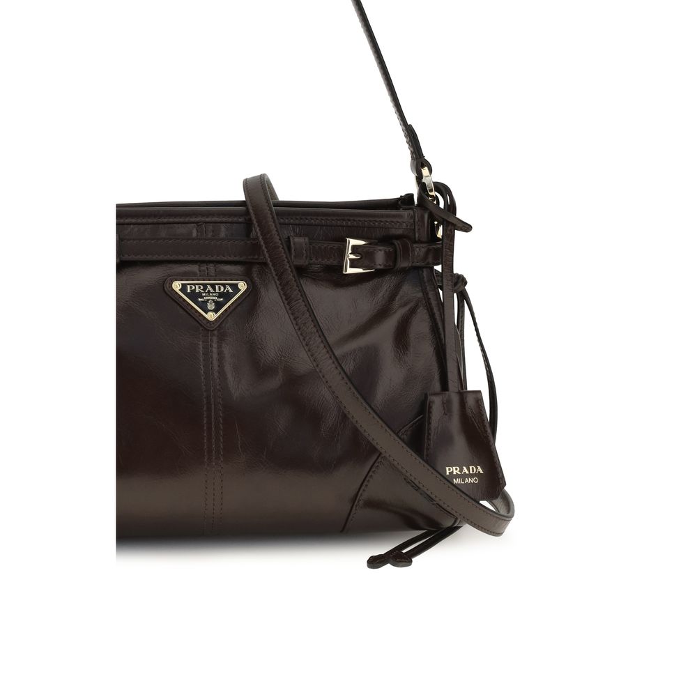 Prada Brown Mini Bonnie Handbag