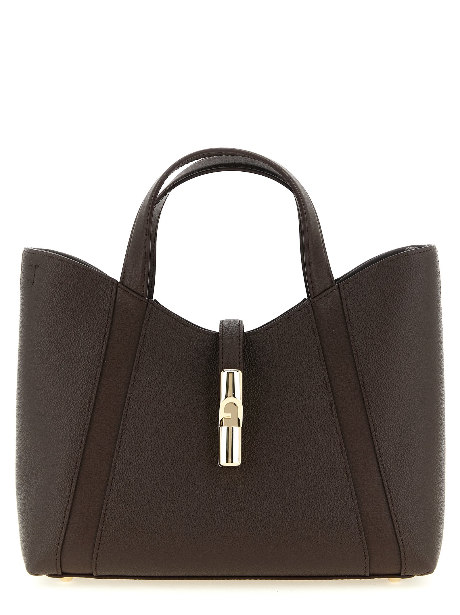 Furla Brown  Goccia S Tote Bag