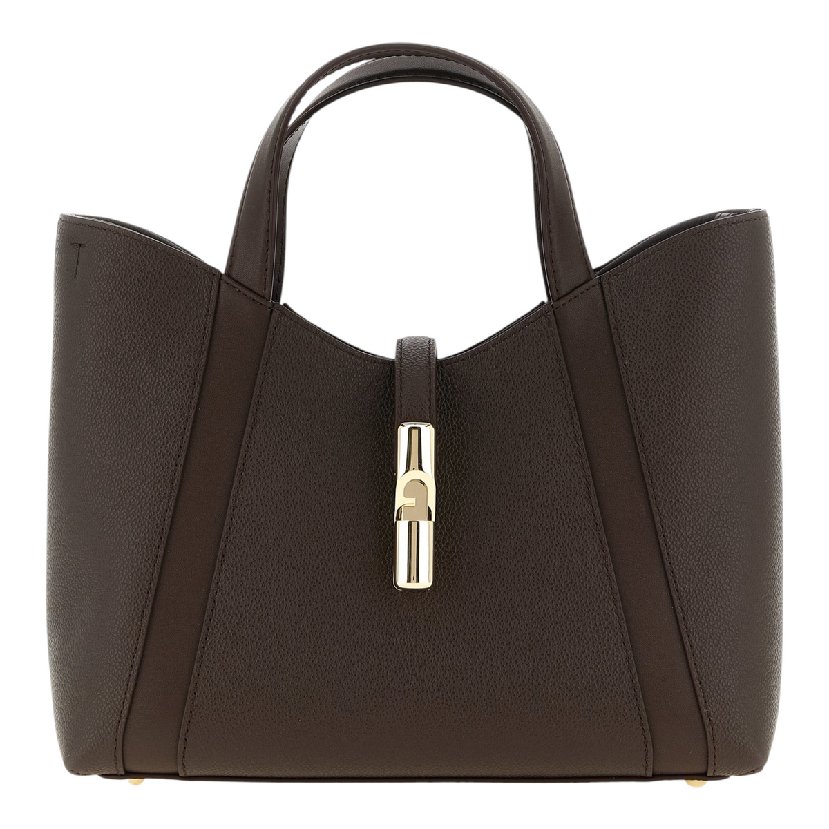 Furla Goccia S Tote Bag Brown