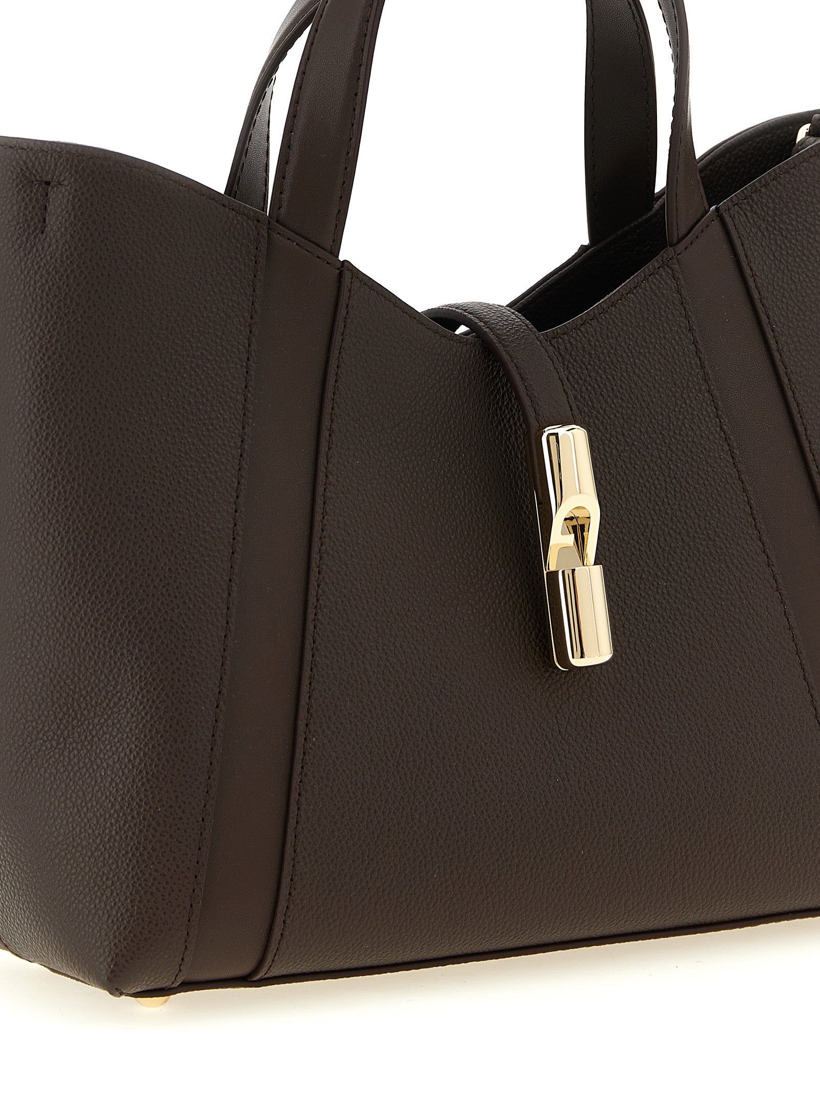 Furla Brown  Goccia S Tote Bag