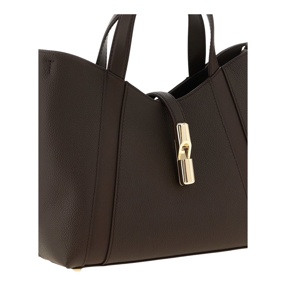 Furla Goccia S Tote Bag Brown
