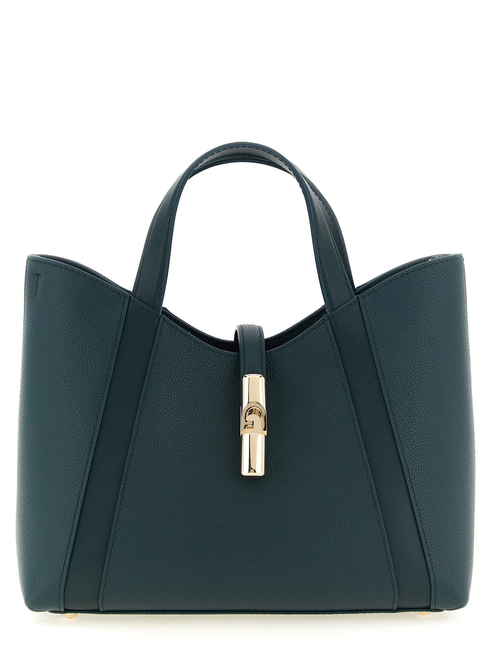 Furla Green  Goccia S  Tote Bag