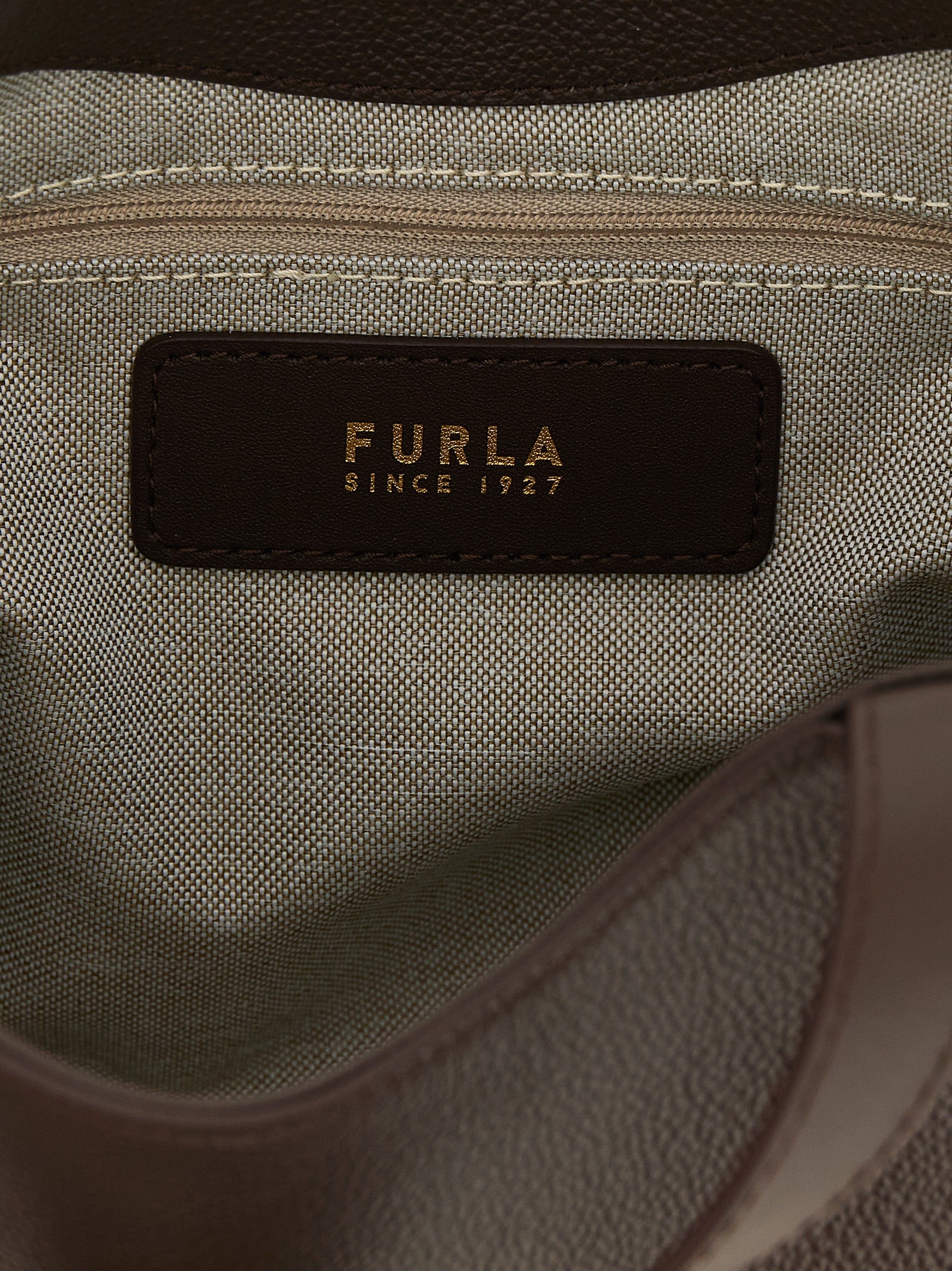Furla Brown  Goccia S Tote Bag