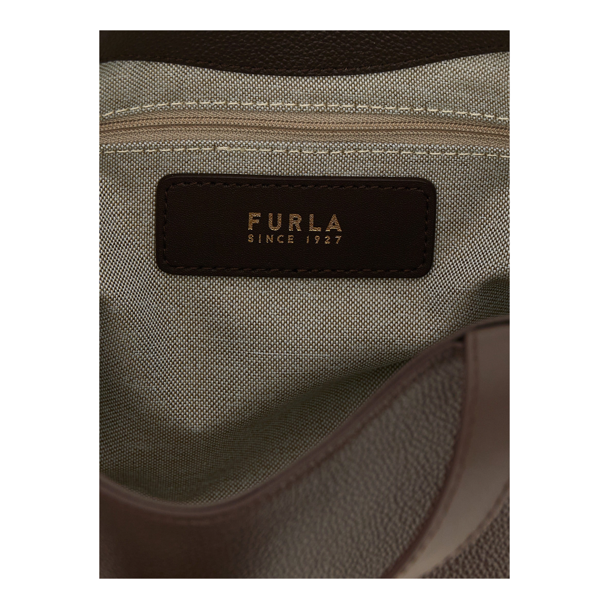 Furla Goccia S Tote Bag Brown