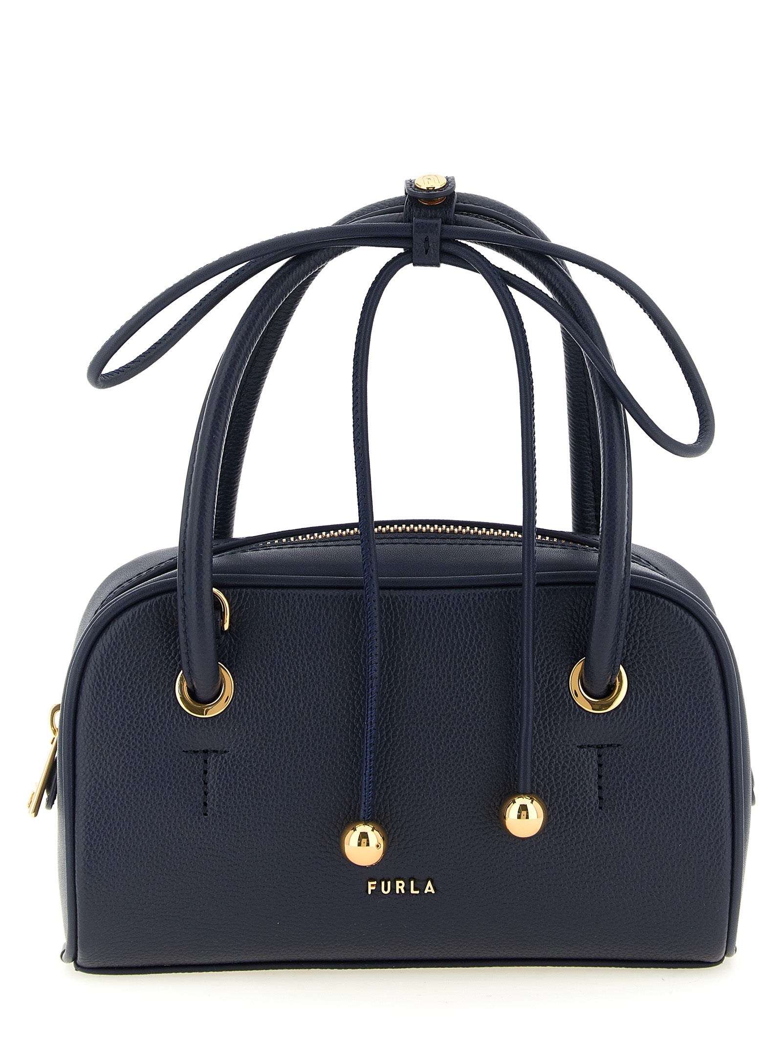 Furla Blue Poppy Mini Handbag