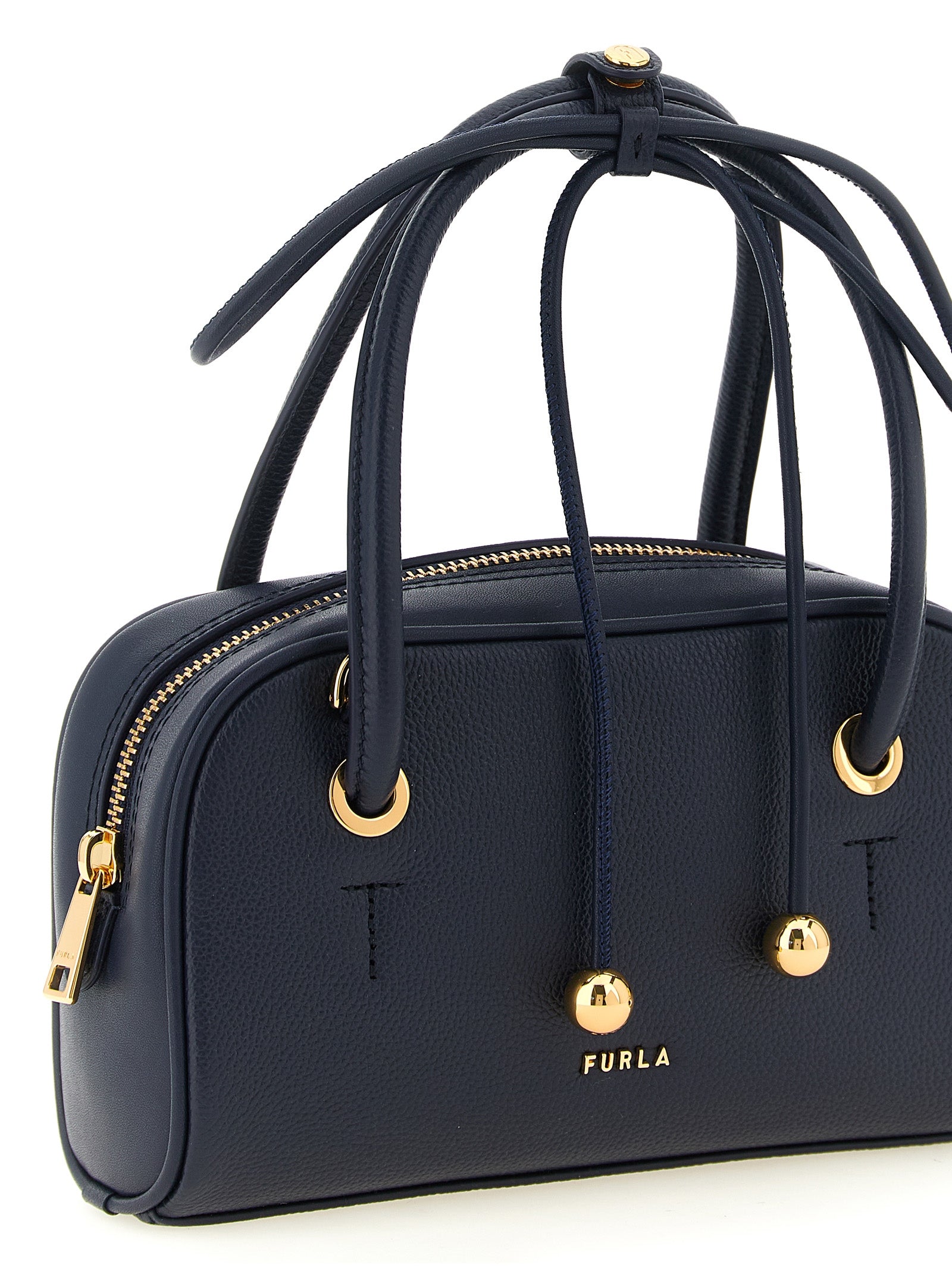 Furla Blue Poppy Mini Handbag